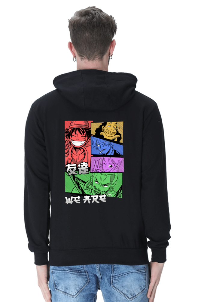 One Piece All Characters Collage Pre-Timeskip Hoodie